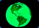 люминесцентный глобус фото